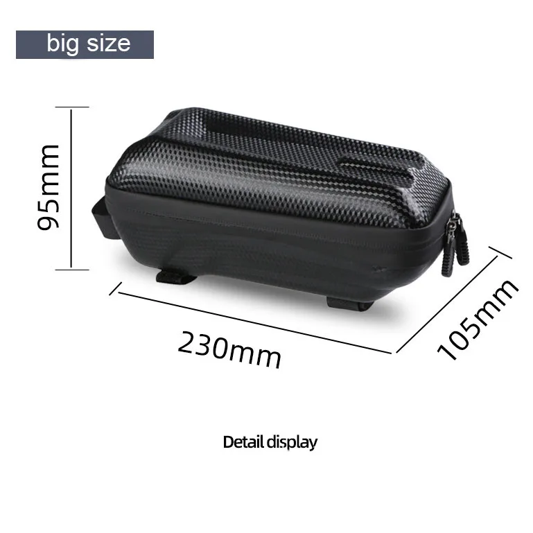 Anti-pressure Waterproof Shockproof Hard Outdoor Carrying Storage EVA Phone Bag Bike Phone Holder  Bicycle Bag  Scooter Bag