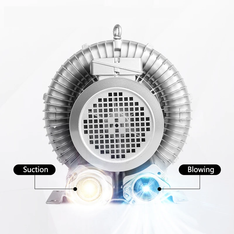 10HP Industrial Oxygen Supply Dust Blower Vacuum Pump in Wastewater Treatment Plants