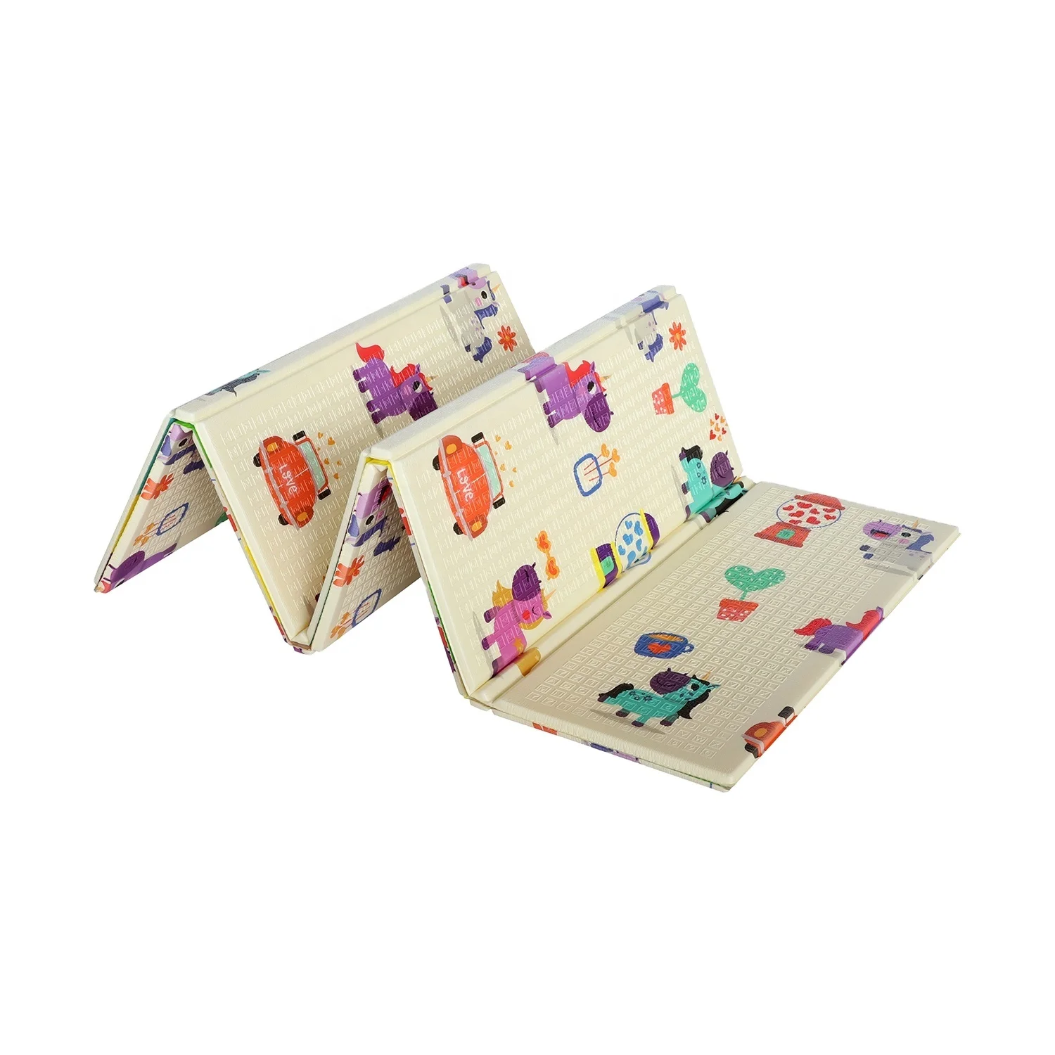 Non-toxic Xpe Foam Foldable Activity Baby Educational Gym Puzzle Crawling Play Mat for Kids