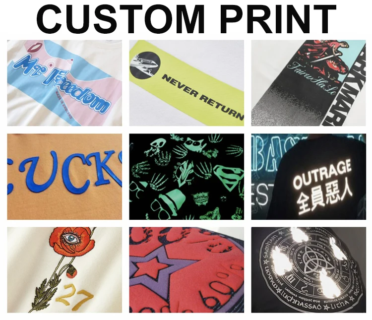 Мужская футболка Qianzun премиум-класса 60% из чесаного хлопка 40% полиэстера джерси с круглым вырезом 4 3 унций