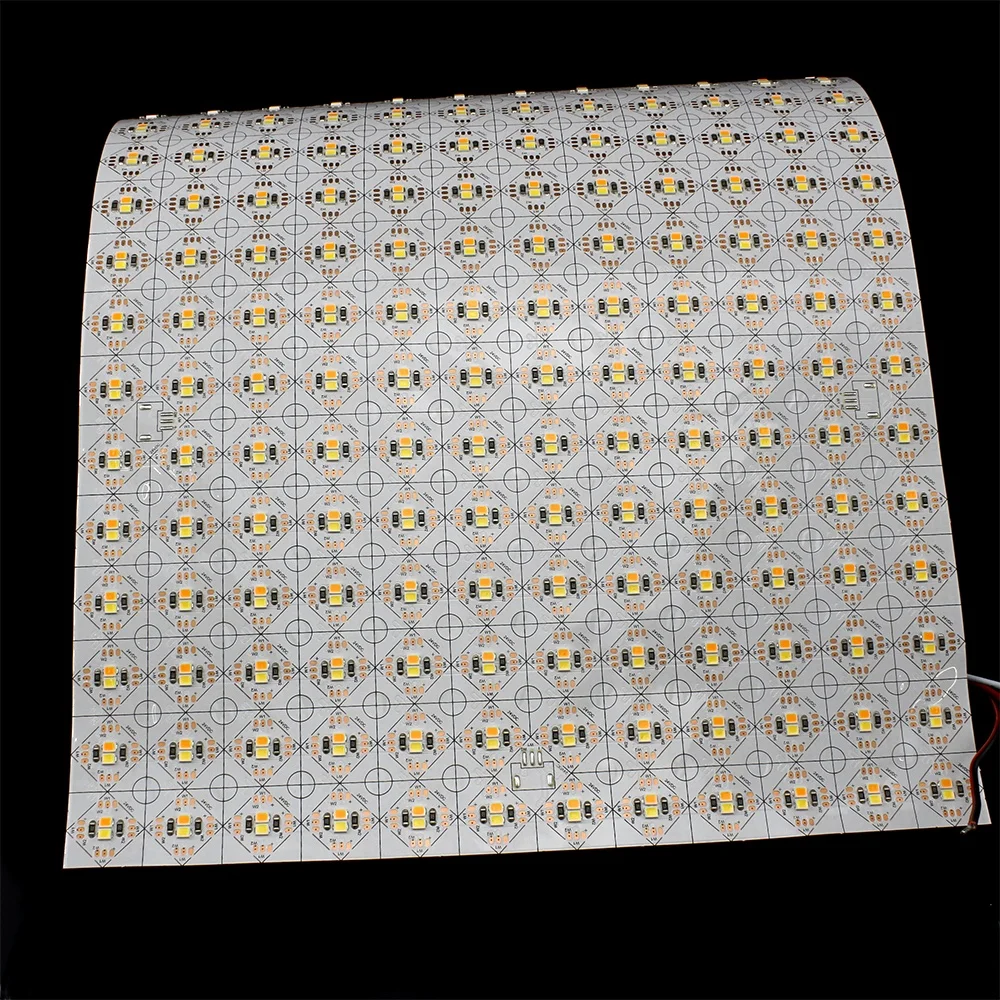 New Arrival LED panel SMD2835  DC24V cuttable board backlight bendable LED flexible panel sheet light