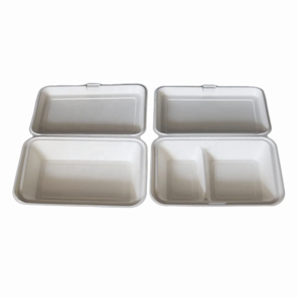 100% biodegradable disposable food togo container