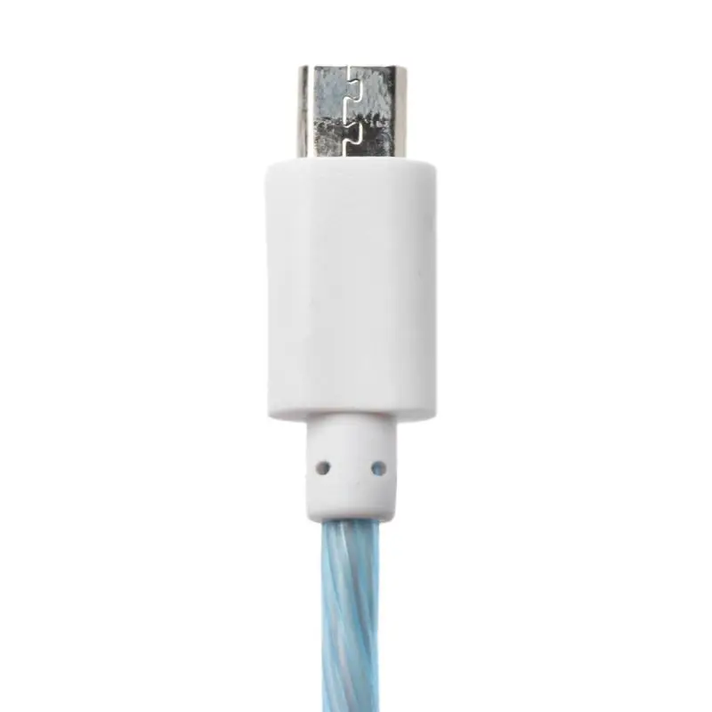 Micro USB Cable Flowing LED Glow Charging Data Sync Mobile Phone Cables For Android Samsung Huawei For Xiaomi HTC