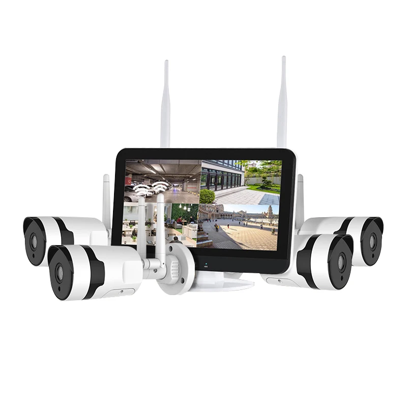 
Hot Selling 1080P Wireless CCTV Security Camera System WIFI NVR KIT Bullet IP Camera Outdoor 