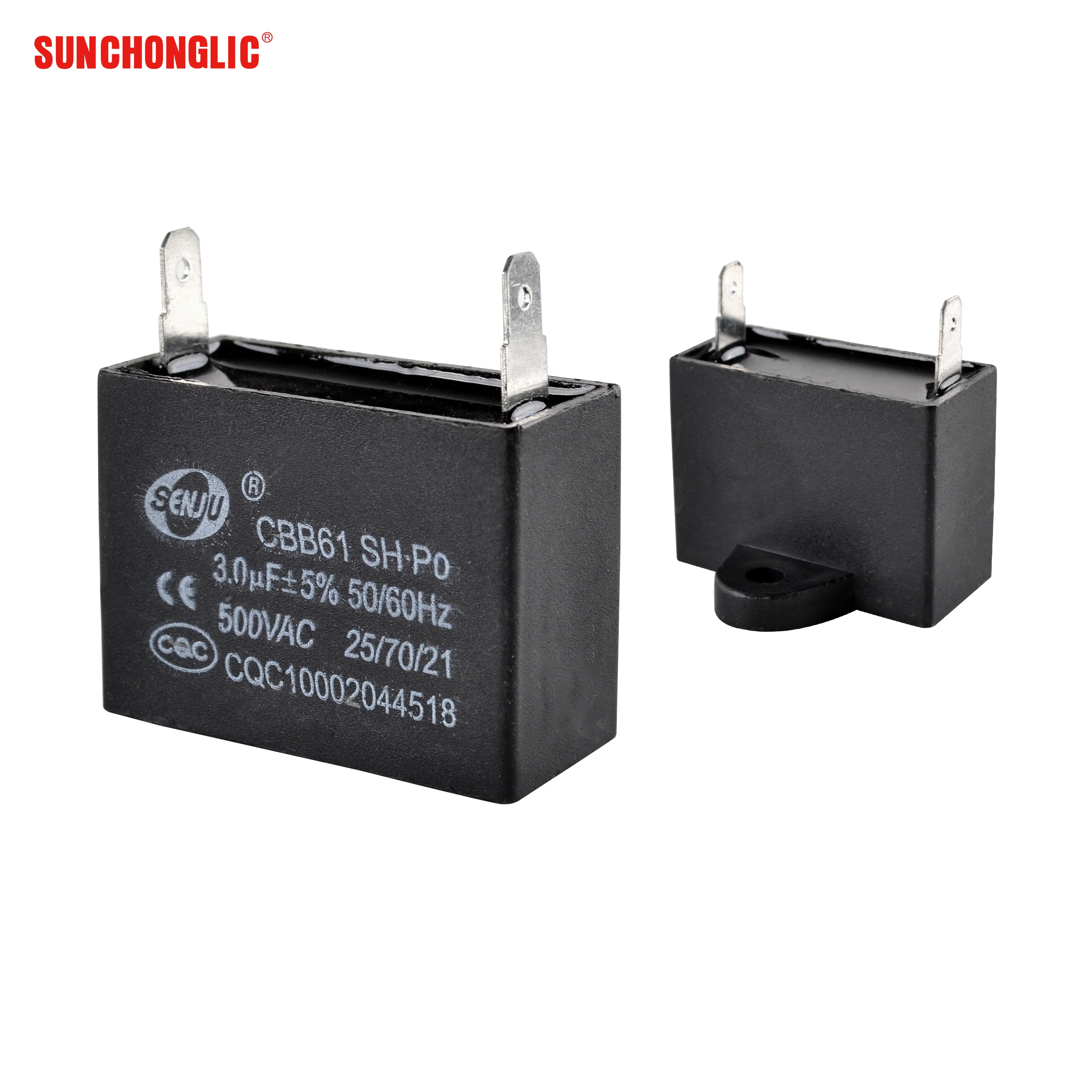Sunchonglic Strong Discharge Capacitor 450V 3UF  Capacitor For Gas Water Heater Parts