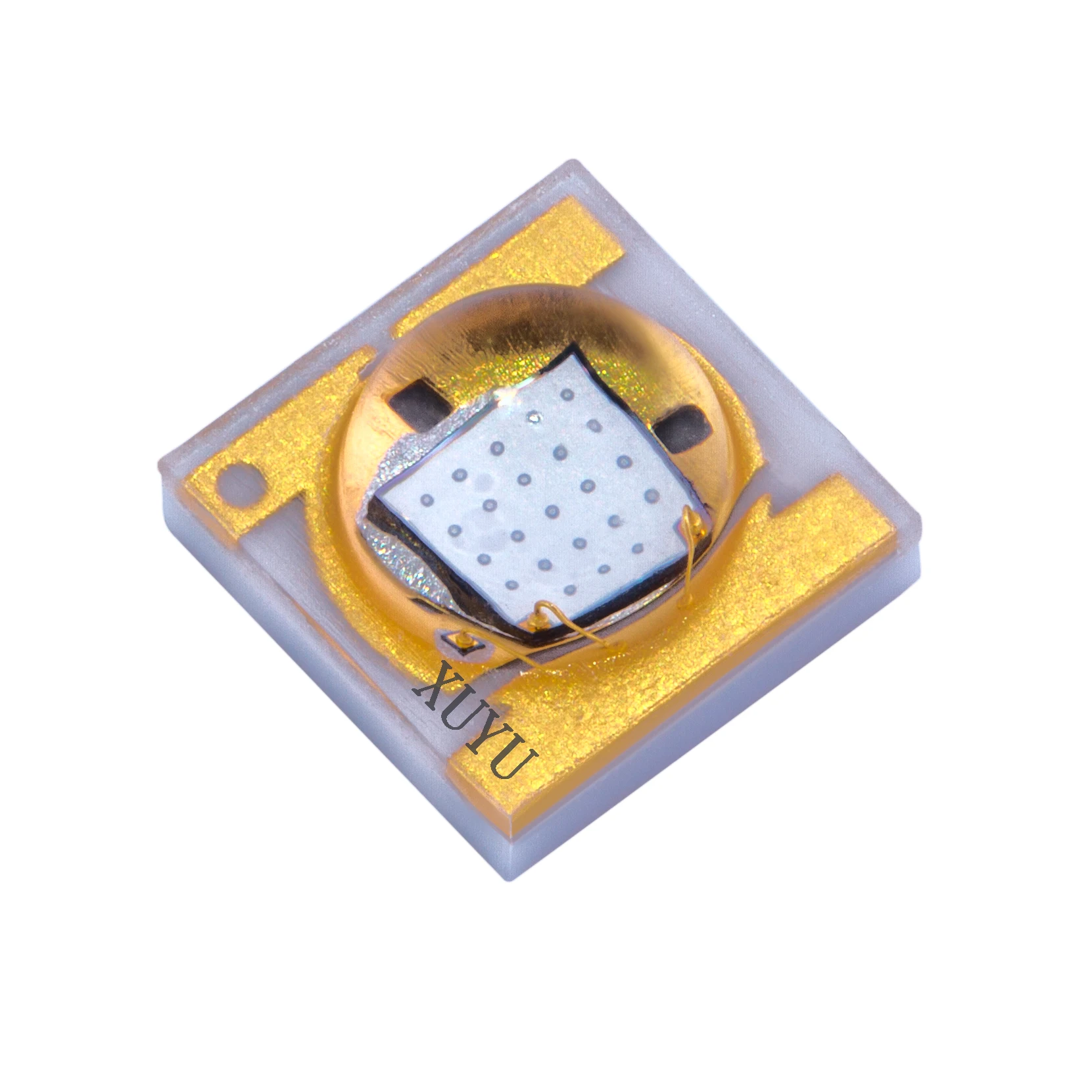 Xuyu 1-3W 3535 SMD UV LED chip 365-370nm Ceramic base  with quartz lens