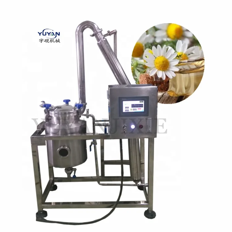 Ginseng Oregano frankincense Hemp Jojoba Hemp eucalyptus essential oil extraction equipment Rose Pure Dew Extractor