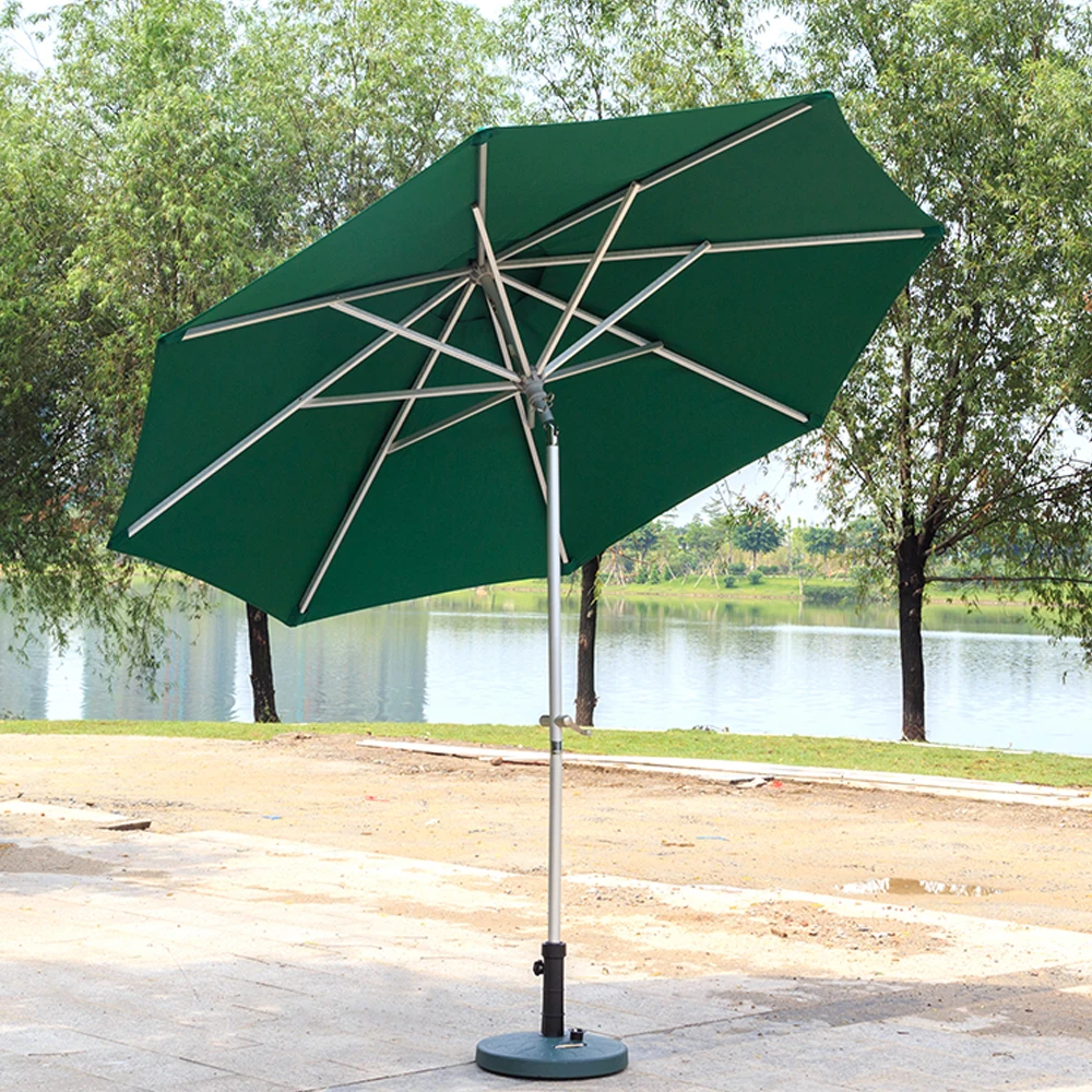 
Steerable Custom Logo Design Outdoor Garden Umbrella Luxury Parasol 
