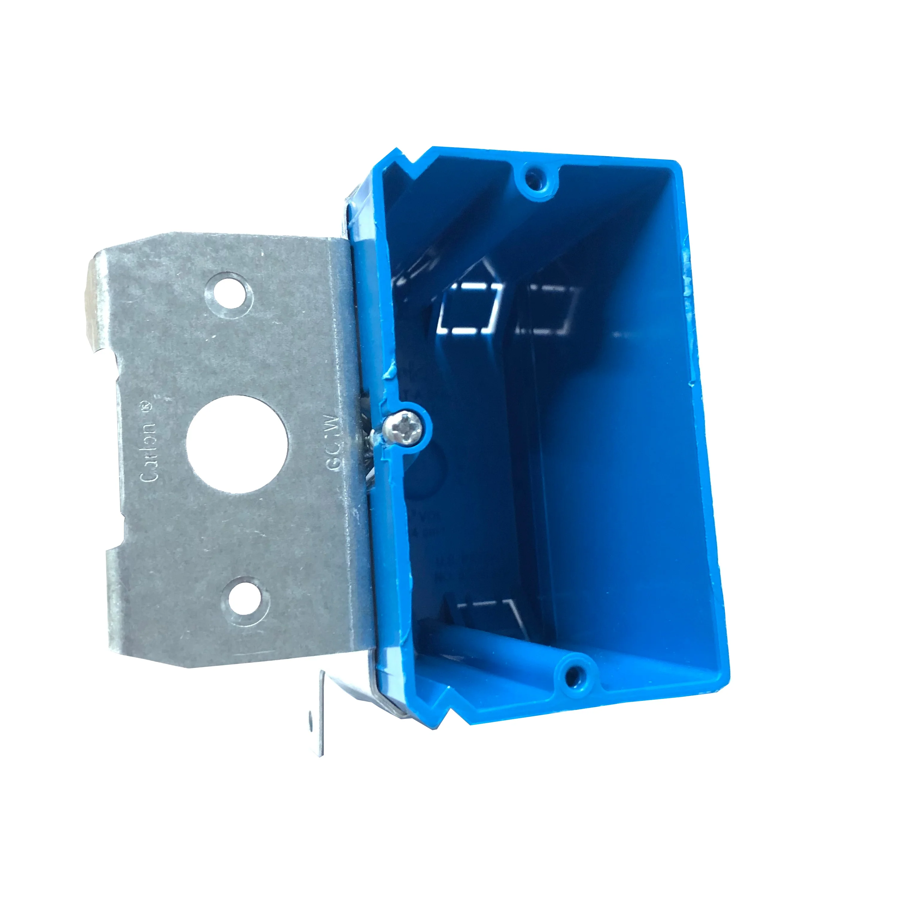 Shanghai Linsky одиночный пластиковый Новый неметаллический Электрический настенный ящик с регулируемым кронштейном из ПВХ