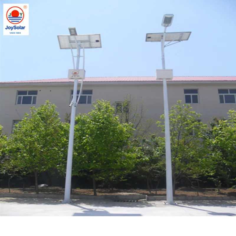 double arm solar yard light pole 3m made in china