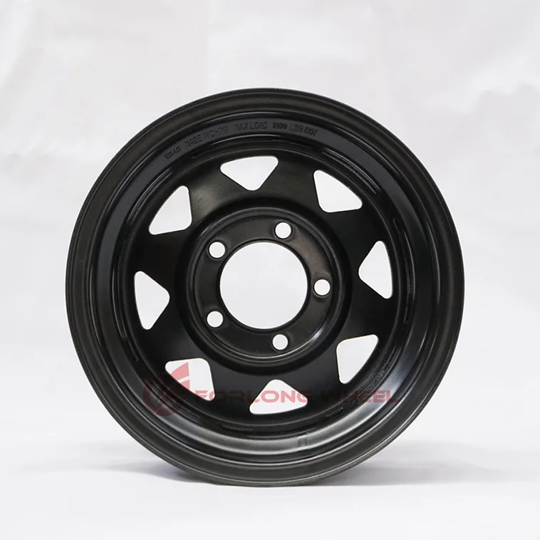 Truck wheel 12-17 inch 15x8 5x1143 steel wheels foroffroad rims 4x4 with deep dish