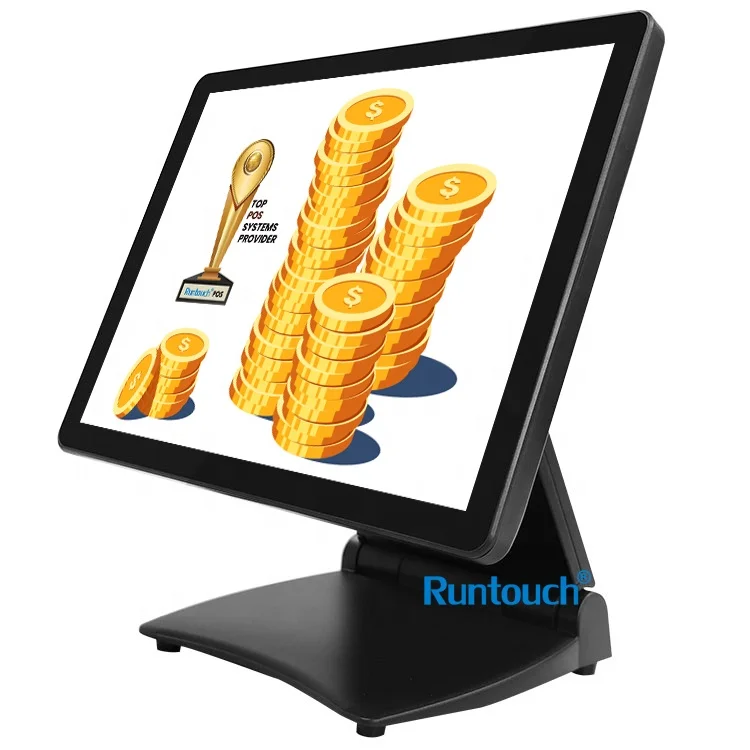 2024 new design price checker barcode scanner restaurant supermarket oem pos system