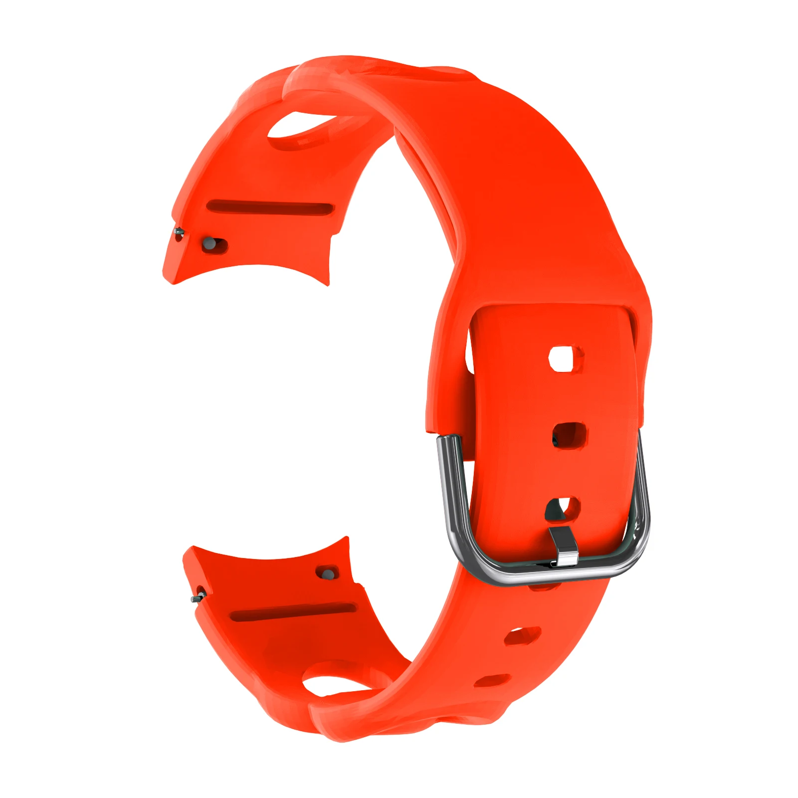 Double Circle Fashion Watch Bracelet Smart Watch Wristband Universal for Samsung Watch 4 5 6 7 Series Silicone Wristband