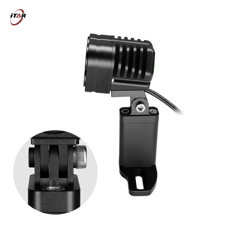 Custom aluminum E-skateboard CREE XHP50.2 5000 lumen white front headlight 600 lumen CREE XP-E2 red rear 12V~60V Combo Lights