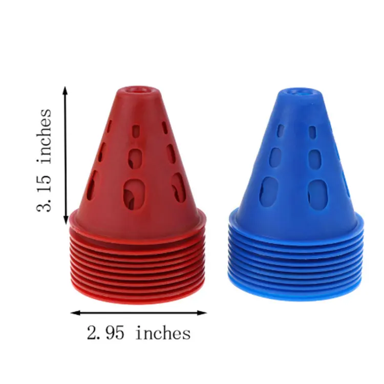 Colorful Plastic Soccer Training Marking Mini Football Soccer Cones Training