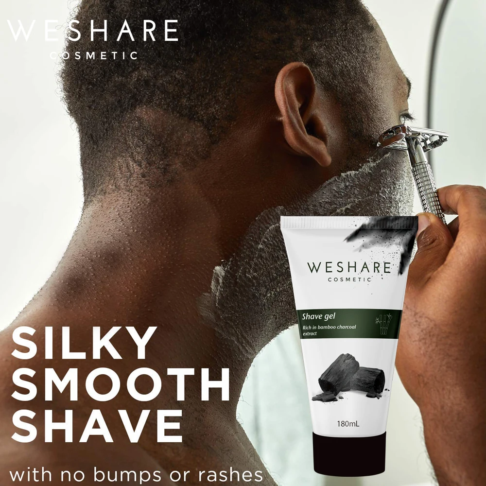 Travel Size Shave Butter Organic Moisturizing Men Grooming Beard Shave Gel Protects Against Razor Burn Irritation Shave Cream