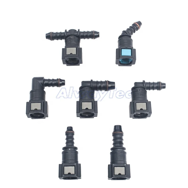 Hot Sale  7.89 ID4 female quick connector fuel quick connector auto fuel line quick connector