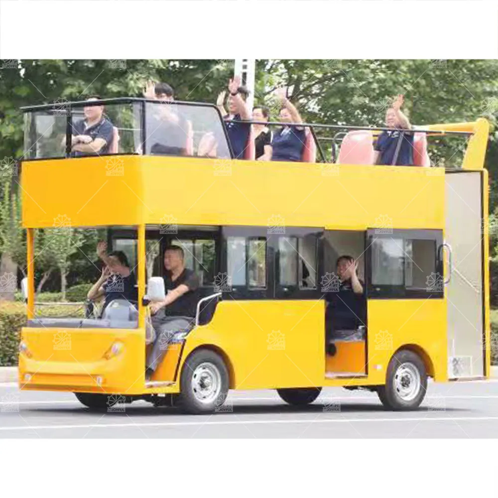 72В экскурсионный Турист 18-местный Электрический двухэтажный автобус распродажа