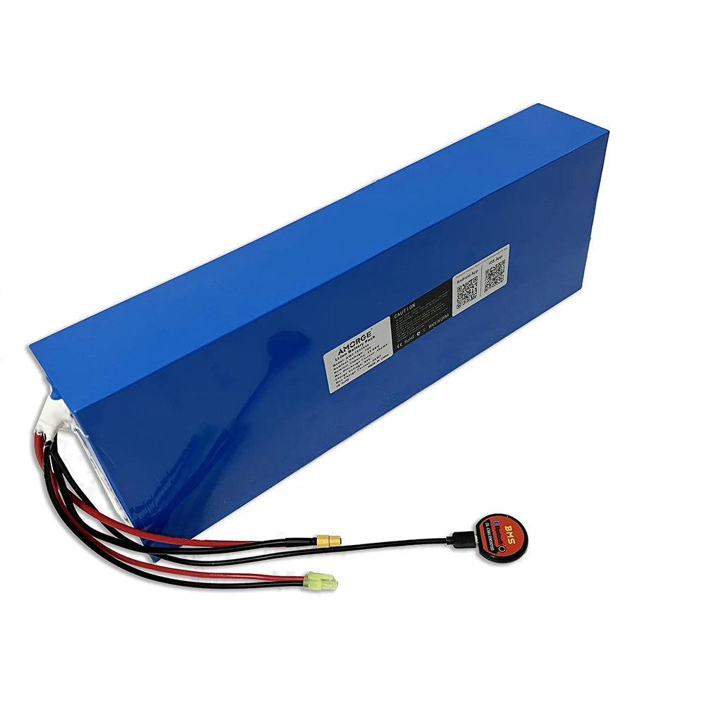 Литиевый аккумулятор Amorge на заказ 40 А Bluetooth BMS 72 в 33 6 Ач для скутера электрического велосипеда электровелосипеда