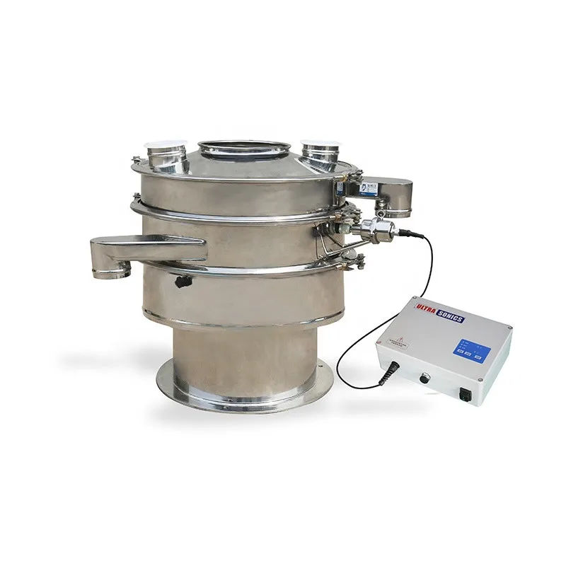 cassava starch powder sifter machine ultrasonic vibrating screen sieved