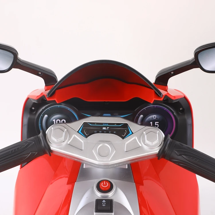 3 сверхбольших колесика, мотоцикл, Детская электрическая игрушечная машинка, двигатель с высокой мощностью 540, детский гоночный мотоцикл