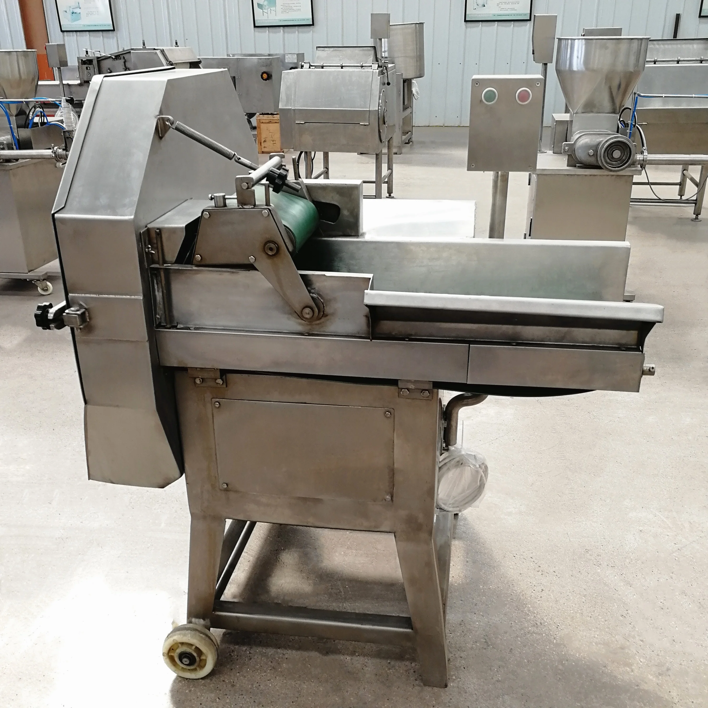 High efficiency industrial vegetable cutter/shredder with factory price