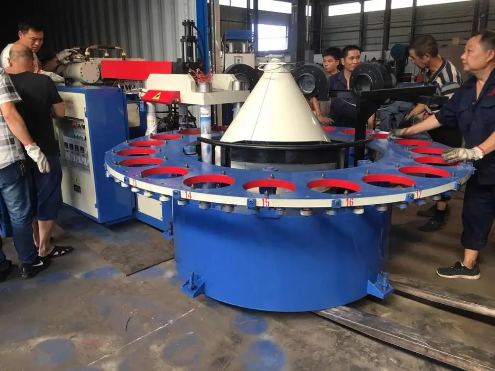
Rotary PVC slipper and sandal making machine 