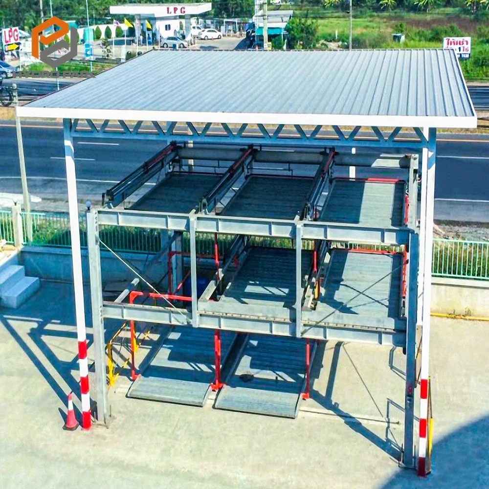 2-15 Levels Puzzle Car Park Equipment Intelligent Car Parking System