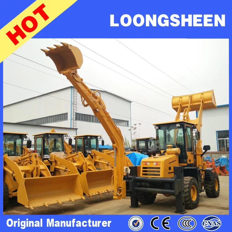 backhoe loader for farm, ranch, construction site use
