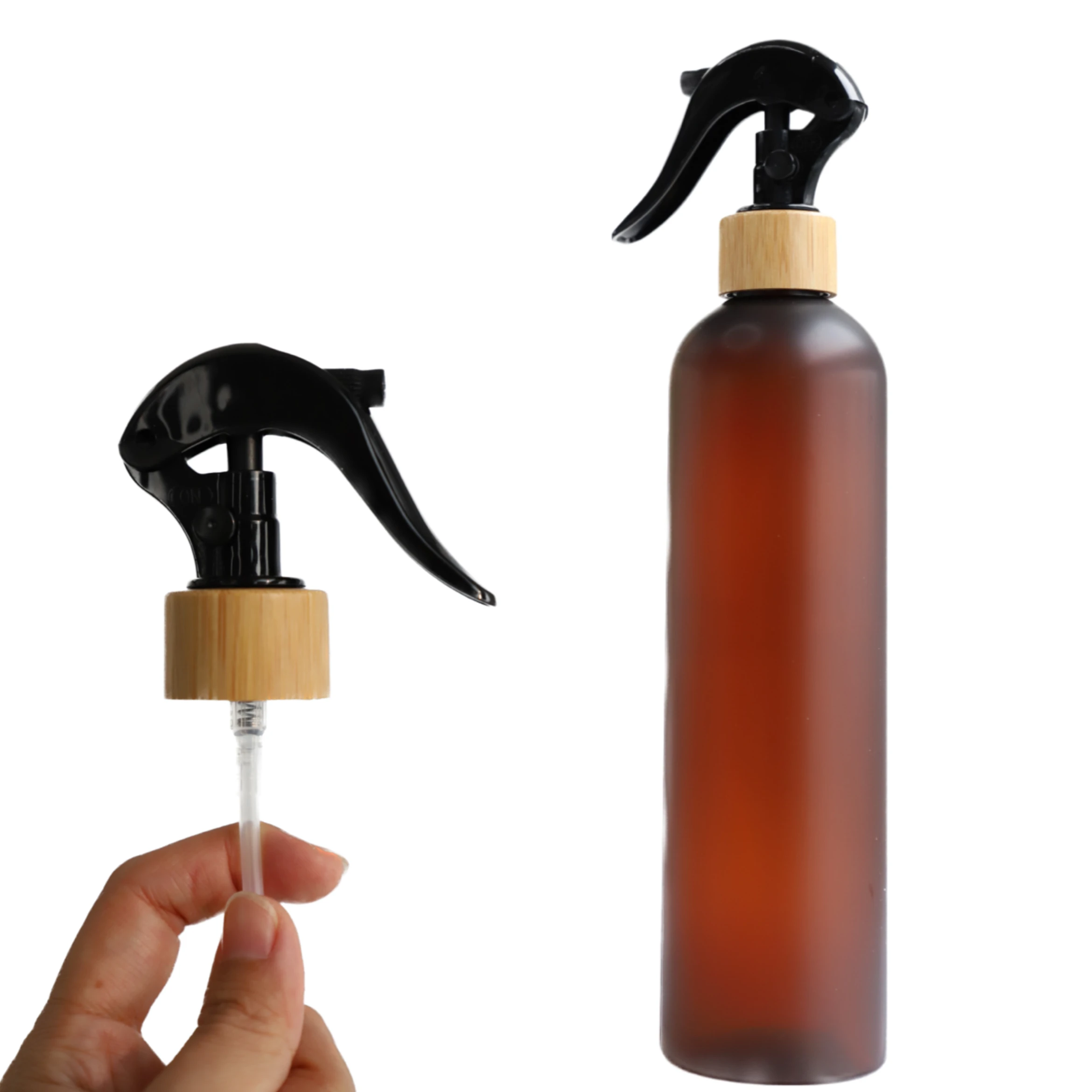 24/410 bamboo spray tops mini trigger sprayer for cosmo bottles