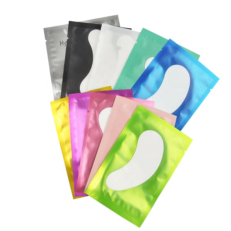 Private Label Collagen Under Eye Gel Patch Hydrogel Lash Eyepatch Cotton Eyelash Extension Moisturizer Eyelash Pad Eye Pads