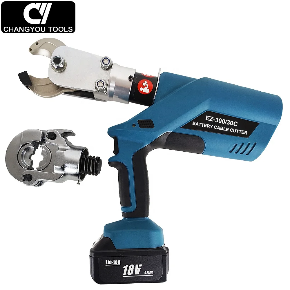 EZ-300/30C   2 in 1 battery powered hydraulic  tool  for cable Cutting and Crimping