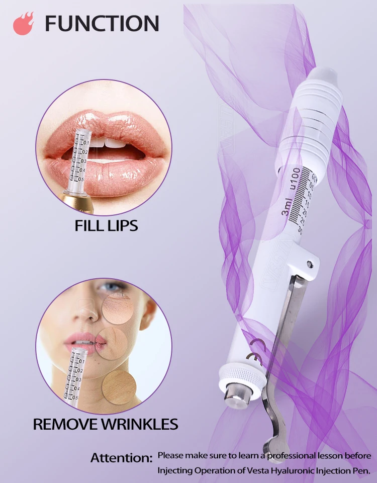 New 0.3ml Lips Plumper Hyalu Pen Pink/white/black/gold color Anti wrinkles Remove Pen