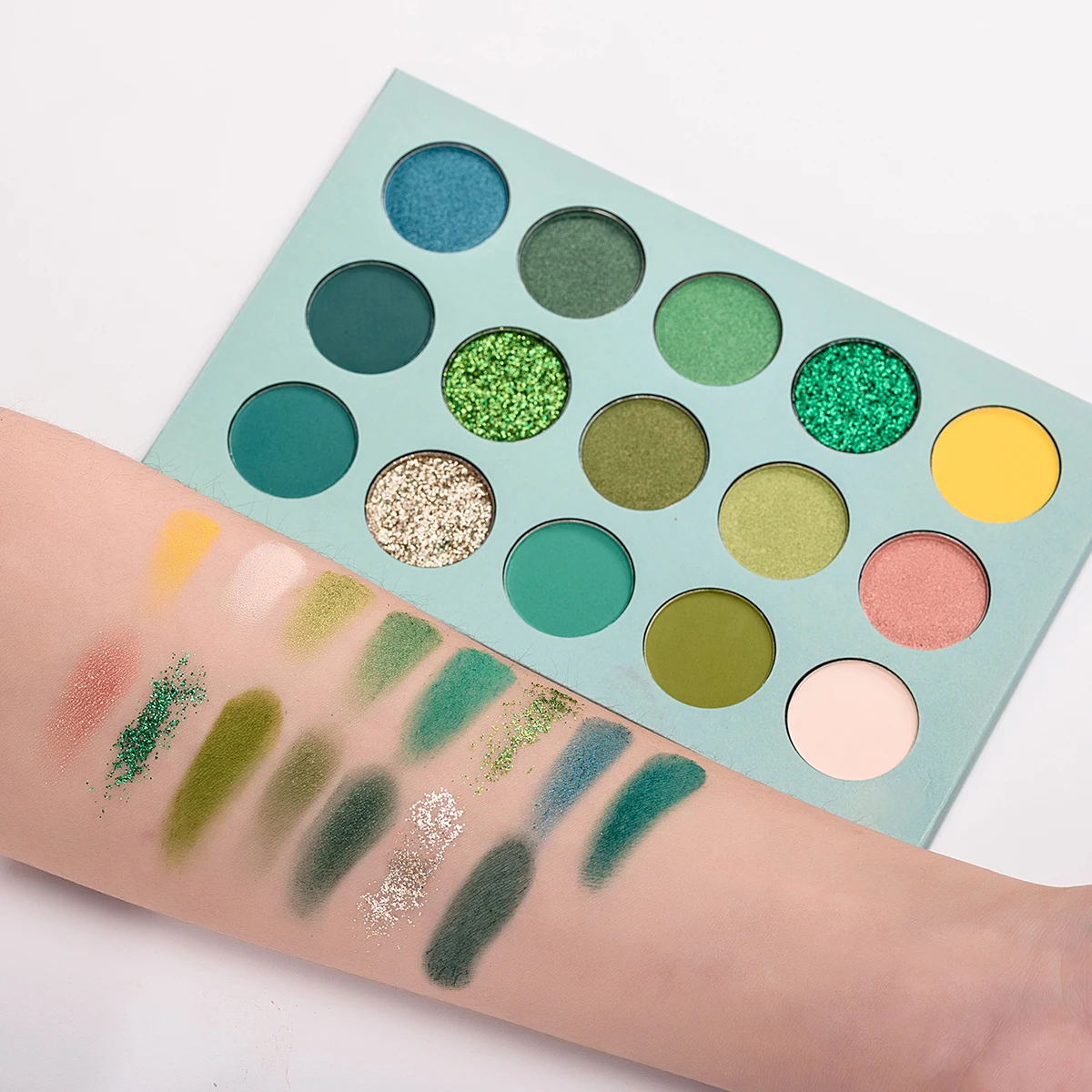  Палетка теней BEAUTY GLAZED для макияжа глаз тени век 60