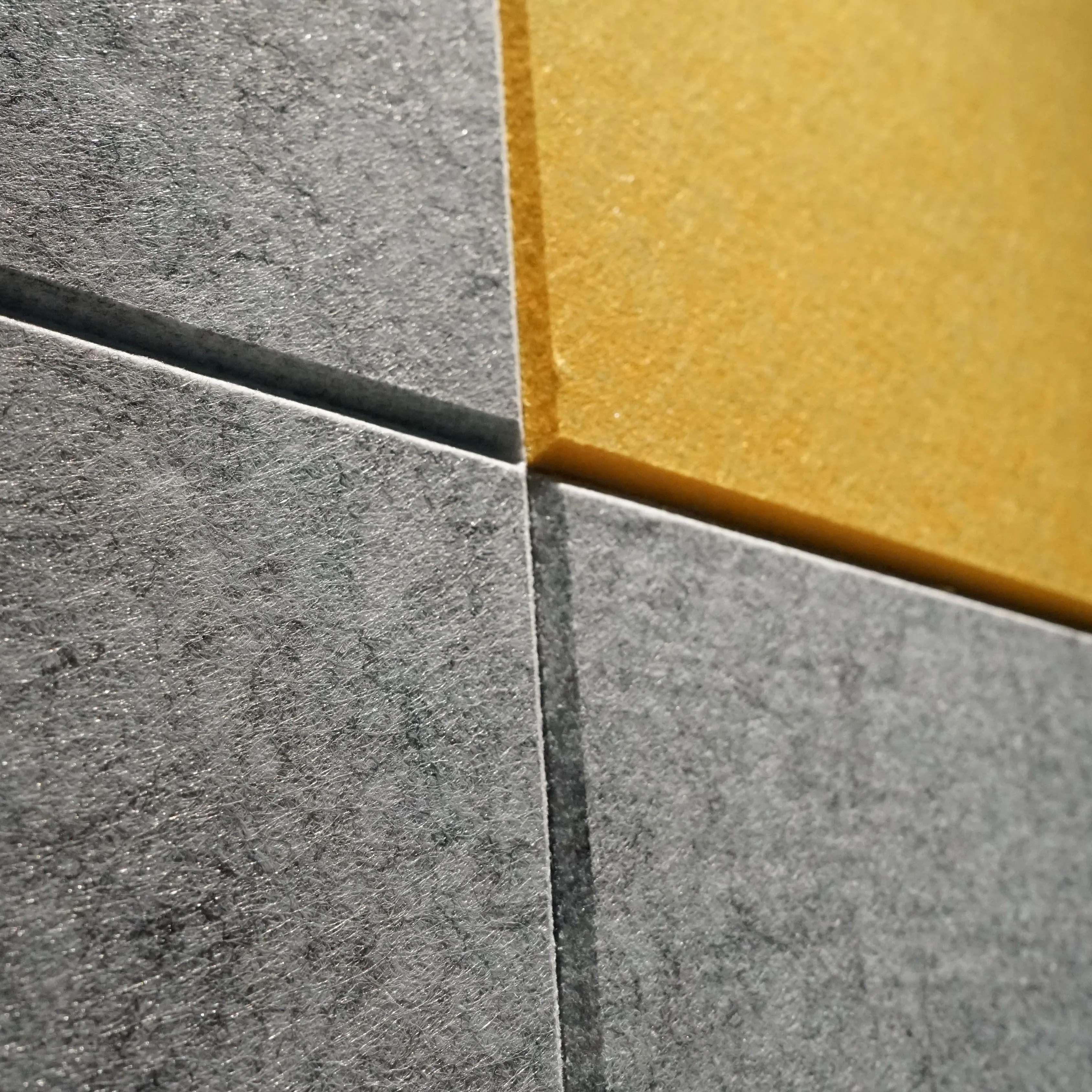 Factory Wholesale Recycle PET Acoustic Panels Decorative Wall Polyester Felt Soundproof Board