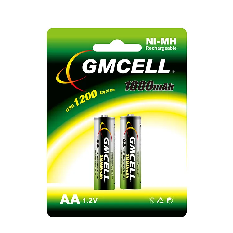 GMCELL Brand Nimh AA AAA Size Portable Fast Battery Charger 4 Slot USB Cable Model 8146 Cylindrical Battery Charger