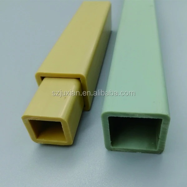 16mm 19mm 20mm 25mm 28mm 30mm 40mm PVC/ABS/HIPS rigid plastic square pipe stiff plastic tube