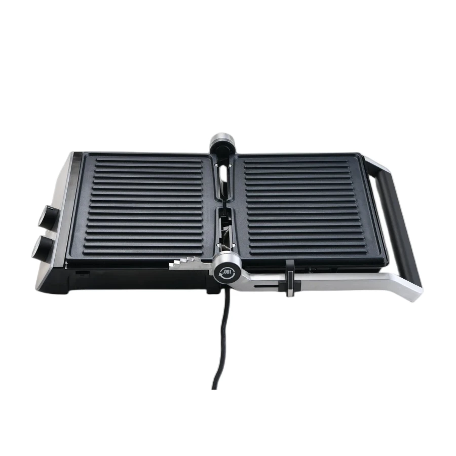 Food Grade Safe Electrical Grill Plate 1-3 People Panini Electric Indoor Grill