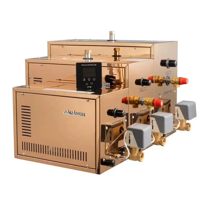 Hot selling golden  4.5kw 6kw 9kw Electric sauna steam generator for wet steam bath room sauna bath machine spa steam generator
