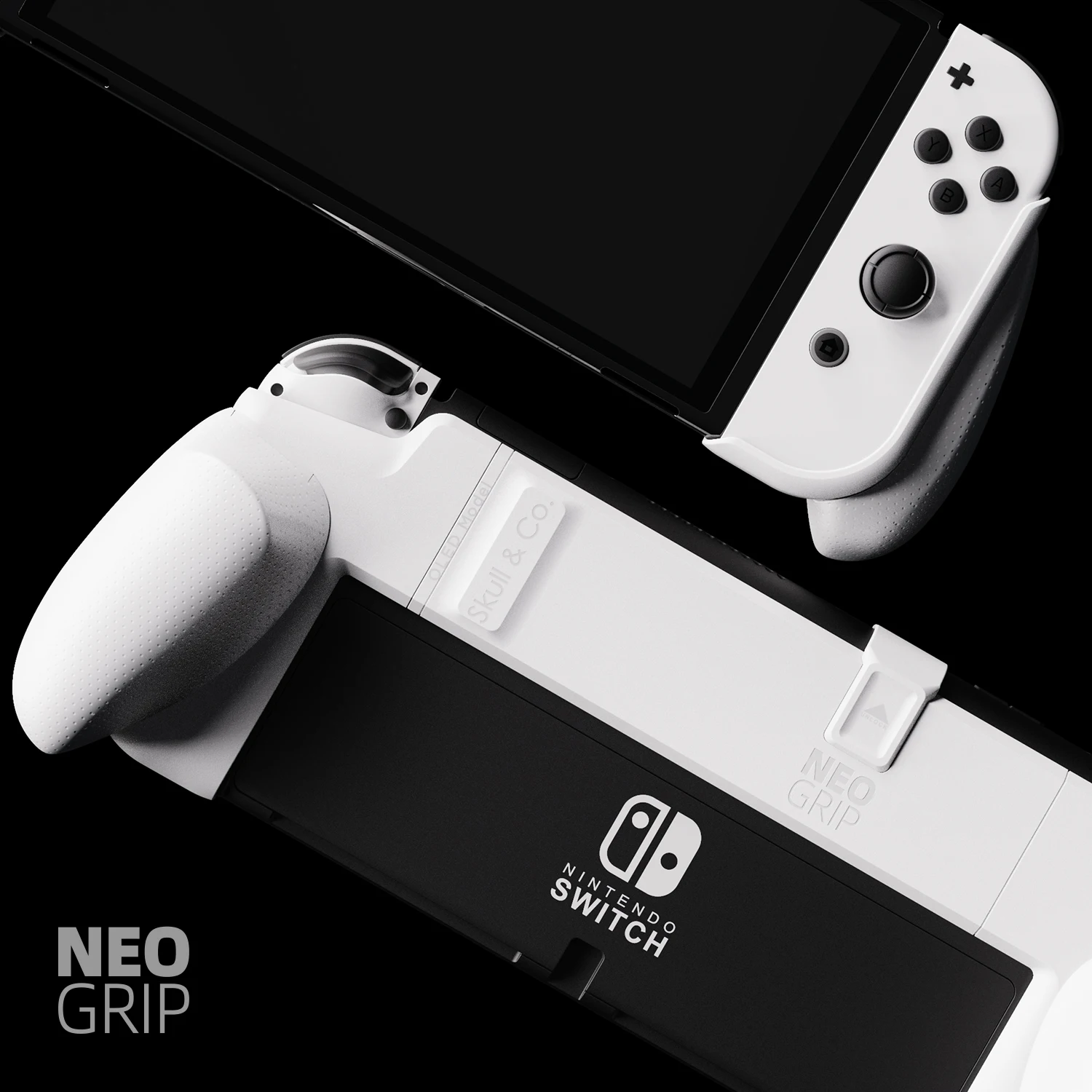 Skull & Co. NeoGrip со сменной эргономичной ручкой для Nintendo Switch OLED и