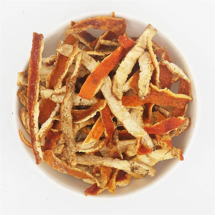 High Quality Control Wholesale bulk Chopped dried Tangerine Bitter Orange Peel silk