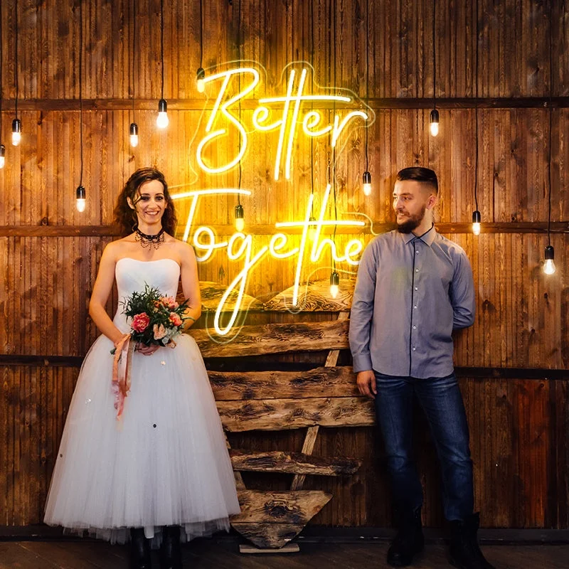 Dropshipping Custom Neon Sign For Party Wedding Home
