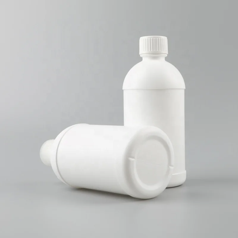 Wholesale Hot Filling HDPE Plastic Bottles For Liquid Mineral Water Beverage Drinking Bottle With Screw Cap