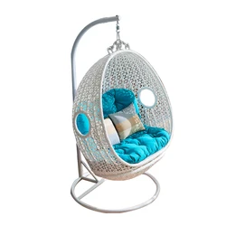 Best-selling china manufacture quality rattan hanging chair double hanging egg chair hanging chair