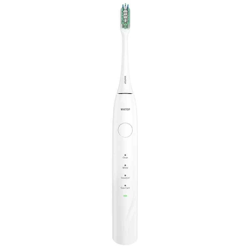 WHITOP Ultrasonic Automatic 4 Mode Powerful USB Rechargeable Electronic Electrical Sonic Electric Toothbrush