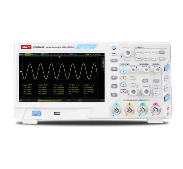 digital oscilloscope 2 Channel Ultra Phosphor Oscilloscope 70MHz UPO2072E