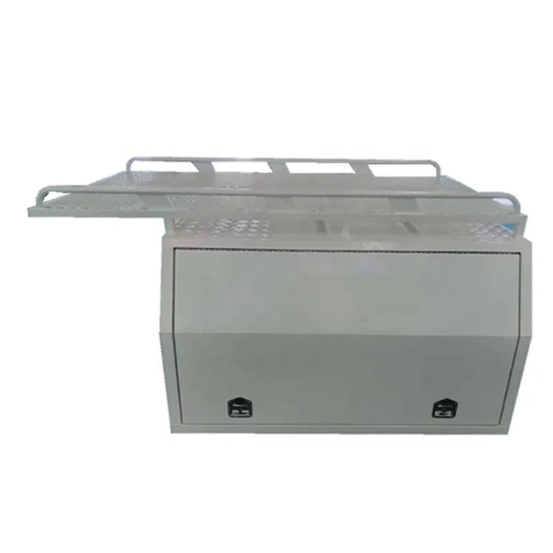 Wholesale Custom-Size Aluminum Tool Box Low MOQ Ute Canopy for Truck Protection and Storage Purpose