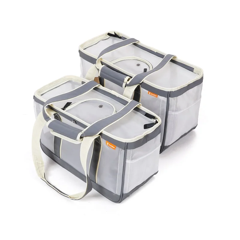 wholesale pet carrier handle bag foldable dog cat travel bag outdoor portable carry all tote bag for pets