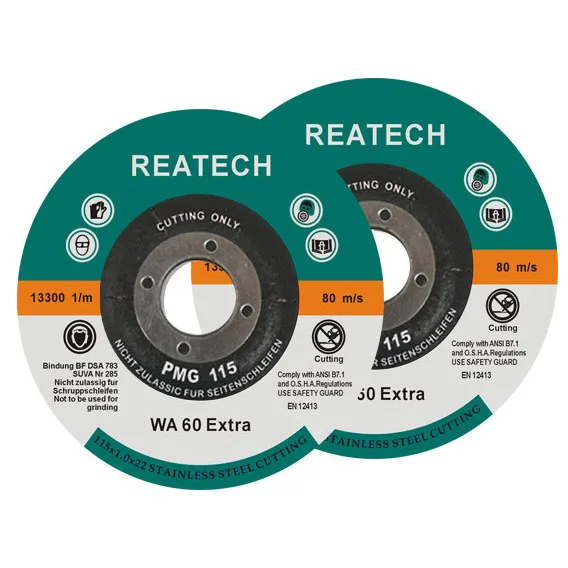 EN12413 Standard Super Thin Inox Stainless Steel Cutting Disc Disco de Corte