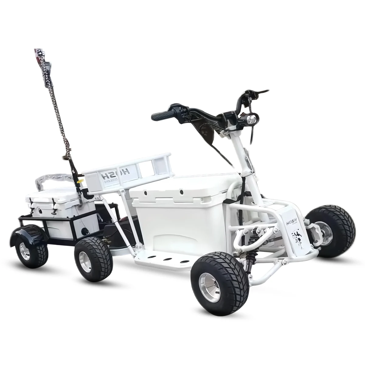 48V 1000W*4 Electric ATV Quad Scooter with High-Strength Steel Frame and 40KM Range 4 Disc Brakes and Lithium Battery